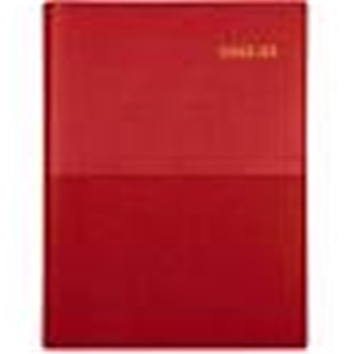 Collins Vanessa Diaries A4 1 Day to a Page Red